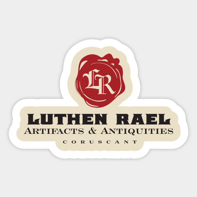 Luthen Rael Artifacts and Antiquities Sticker by MindsparkCreative